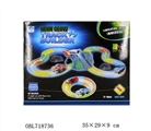 OBL718736 - Luminous electric rail cars