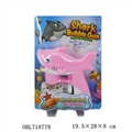 OBL718778 - Shark electric music bubble gun (2 bottles of bubble water)