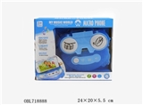OBL718888 - Blue touch karaoke single microphone