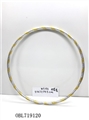 OBL719120 - Woven bag 53 cm wide laser hula hoop