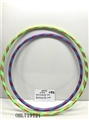 OBL719121 - 2.4 CM thick woven bag mixed say 65 CM, 75 CM noctilucent hula hoop