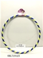 OBL719123 - In cartons of 2.4 CM thick 65 CM wide paper card luminous hula hoop