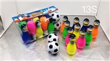 OBL719661 - Penguin football, bowling