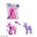OBL719873 - High-grade evade glue large unicorn horse with hairpin bottles with horse combs assortments