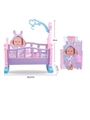 OBL719915 - 12 inches of evade glue with music baby bottles of diapers with big bed