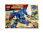 OBL719963 - 260 PCS super hero lego set (single trible changers, collected 6 assembly super fit)