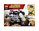 OBL719967 - 260 PCS super hero lego set (single trible changers, collected 6 assembly super fit)