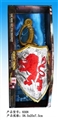 OBL720083 - Pirates knife IC with sword and shield shield with light