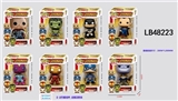 OBL720348 - 4-4.5 inch Q version of the POP the avengers alliance single figures in a box (8)