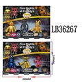 OBL720362 - 3.8 -inch POP midnight bears three figures 3 only 35 mm round base card pack (2)
