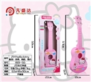OBL721088 - 21 inch hello Kitty guitar