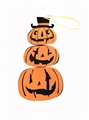 OBL721239 - Three pumpkin door hang