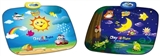 OBL721535 - Double-sided music blanket, day and night