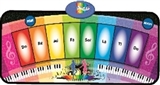 OBL721550 - Rainbow music piano blanket