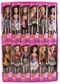 OBL721648 - 9 inches barbie empty handed paragraphs 4 clothes 4 head (24 small boxes)