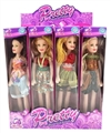 OBL721649 - 9 inches barbie empty handed paragraphs 4 clothes 4 head (12 small boxes)