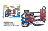 OBL721740 - Parking lot (with 3 alloy car, only 1 only alloy aircraft)