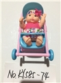OBL721900 - Russian expression 5.5 -inch doll with a new cart