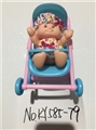 OBL721905 - Russian expression 5.5 -inch doll with a new cart