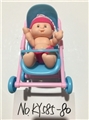 OBL721906 - Russian expression 5.5 -inch doll with a new cart