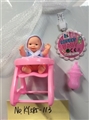 OBL721936 - 5.5 -inch expression match chair of baby doll