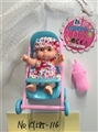 OBL721939 - 5.5 -inch expression doll with a new cart