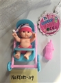OBL721942 - 5.5 -inch expression doll with a new cart