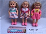 OBL721993 - 14 inch empty handed doll with four tones of IC