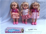 OBL721998 - 14 inch empty handed doll with four tones of IC