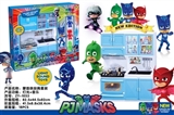 OBL722695 - 小小蒙面侠配3公仔2套装厨具