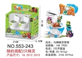 OBL722714 - Two toilet matchs elf monster (window box)