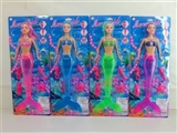 OBL722850 - Mermaid with light music 4 color orange