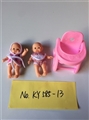 OBL722960 - Two Russian 5.5 -inch expression match chair of baby doll