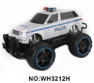 OBL723360 - 1:16四通遥控仿真大轮警车(带灯光包电)