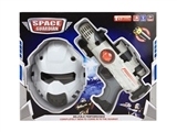 OBL723494 - 灯光IC振动太空枪配面具