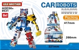 OBL724011 - Robot car 6 in 1 six mixed 482 PCS