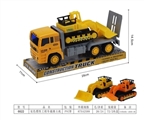 OBL724124 - Solid color inertia engineering vehicle bulldozer