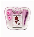 OBL724428 - The butterfly stationery set suction plate
