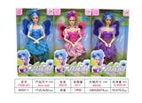 OBL724697 - 11 inch music barbie butterfly fairy light music barbie doll