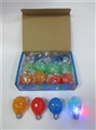 OBL724750 - Box 12 7 cm bulb beads flash ball