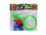 OBL724805 - Lining plastic animals with fish