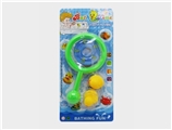 OBL724807 - Lining plastic animals with fish