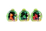 OBL724944 - Forest small party (pterosaurs) 2 color orange