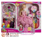 OBL725229 - 11 joint wings flash music doll dress 4 d the blink of an eye
