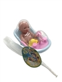 OBL725397 - 5.5 -inch evade glue expression doll with bottles of PVC cover bath in the bathroom