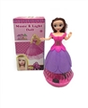 OBL725436 - High grade 11.5 inch solid body universal rotating Sophia light music electric barbie