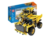 OBL725773 - Small particles assembled remote control blocks glory mining truck - city teams (488 / PCS, the fuse