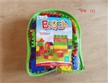 OBL725786 - House building blocks 96 pieces