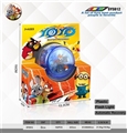 OBL725916 - 6 x3cmyoyo ball (crazy animal city)