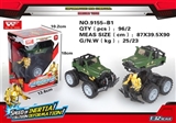 OBL726446 - Inertia collision deformation robot jeep wrangler car